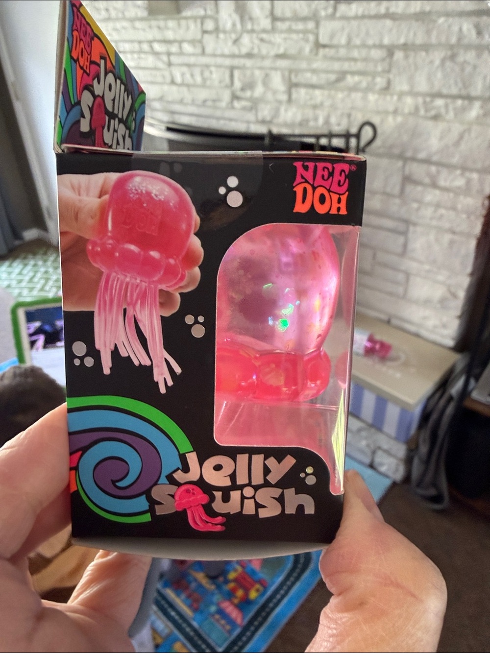 Schylling- Needoh- AUTHENTIC- Jelly Squish- PINK- LAST ONE! - Picture 3 of 4